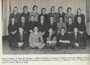 Mechanical Engineering Class of 1940 in 1938