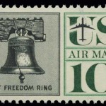 Air Mail Stamp designed by Herb Lubalin