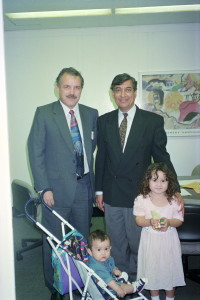 Rich Gnagey Meeting Chairman of Civil in 1995